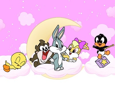 Looney Tunes Babies girl خلفية تصوير p-212