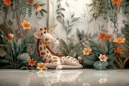 الزرافة المرحة – Playful Giraffe