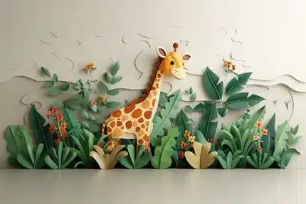 الزرافة المرحة – Playful Giraffe