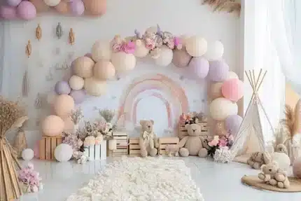 خلفية تصوير حلم الدمى – Teddy Dream Photography Backdrop