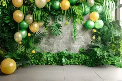 خلفية تصوير غابة استوائية – Tropical Jungle Photography Backdrop