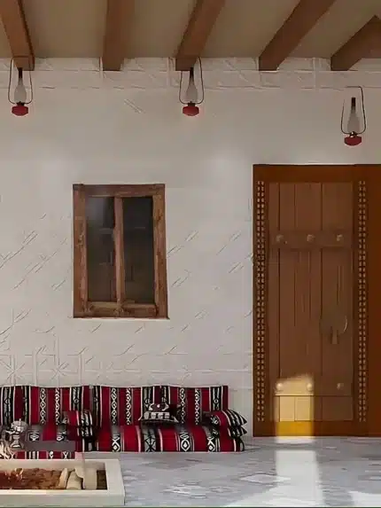 خلفية تصوير تراثية – Traditional Majlis Backdrop