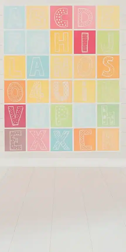 أبجدية ملونة – Colorful Alphabet