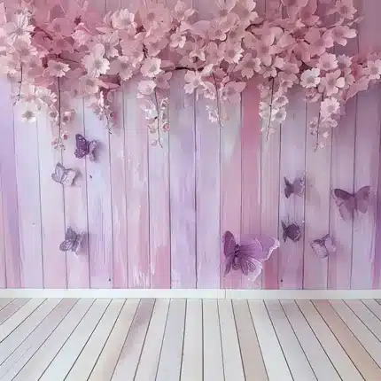 خلفية لمسة الفراشات – Butterfly Touch Backdrop