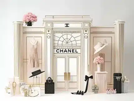 خلفية لمسة شانيل – Chanel Touch Backdrop