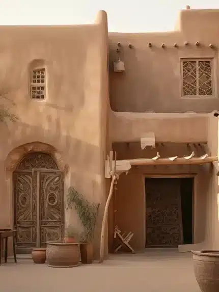 البيت الطيني التراثي – Heritage Mud House