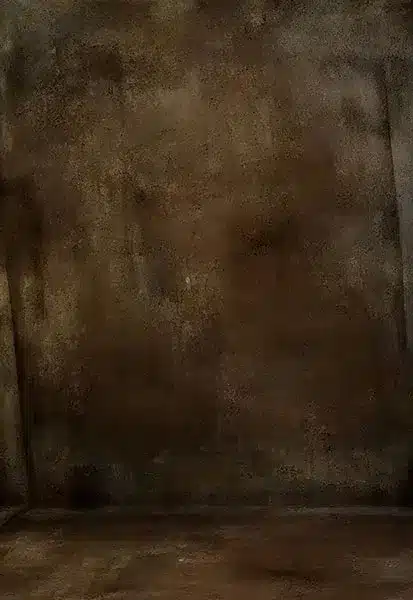 خلفية تجريدية بنية داكنة بأسلوب فني مع تدرجات ترابية