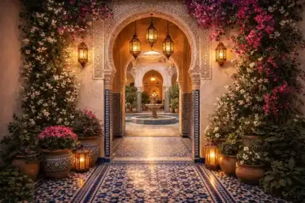 خلفية تراثية A-2505 - خلفيات تصوير احترافية من Allmaie Studio