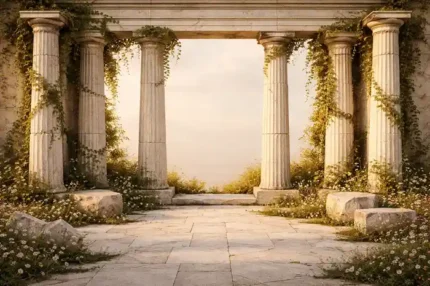 خلفية كلاسيكية A-2626 - خلفيات تصوير احترافية من Allmaie Studio