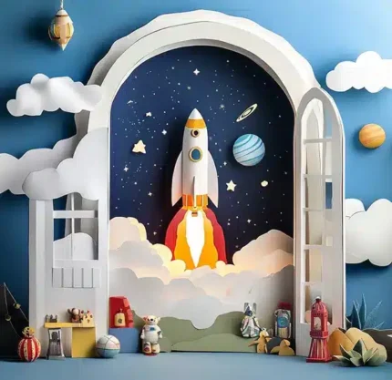 خلفية تصوير احترافية A-538 من Allmaie Studio