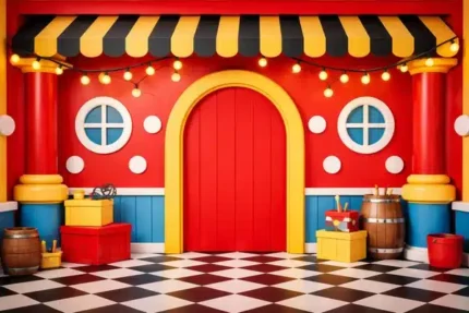 خلفية أطفال A-3037