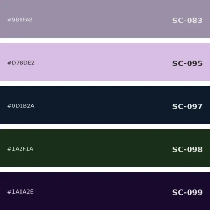 باقة الليلكي والكحلي الداكن — خلفيات سادة SC-083 SC-095 SC-097 SC-098 SC-099