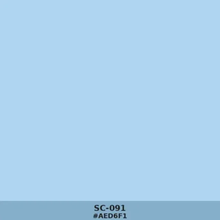 خلفية ساده أزرق ناعم sc-091 - Powder Blue Solid Color Backdrop