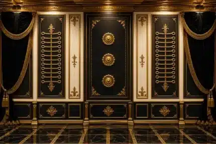 خلفية كلاسيكية A-3584 - حديقة زهور ورود ملونة