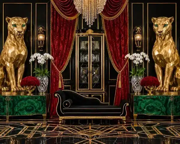 A- (3696) قاعة الأسود الذهبية, خلفيات تصوير, خلفيات كلاسيكية, Golden Lion Hall
