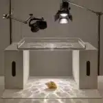 كواليس التصوير عبر الحوض الشفاف
