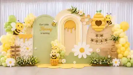 عيد ميلاد نحل وعسل#4753 – Bee Honey First Birthday