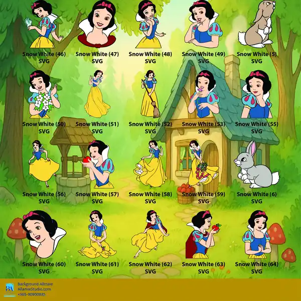 Snow White FIG-038-0002-600 Snow White FIG-038 – سنو وايت - الصورة 1