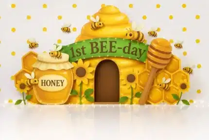 عيد ميلاد نحل 1st BEE-day#4769 – 1st BEE-day Honeybee