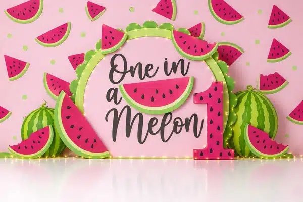 A-4779-600 One in a Melon بطيخ#4779 – One in a Melon Watermelon - الصورة 1