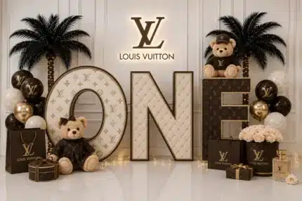 قوس LV ون الفاخر#4809 - LV Luxury ONE Backdrop