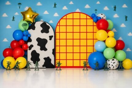 خلفية بالونات زرقاء وسماوي – blue-sky-balloons-4883