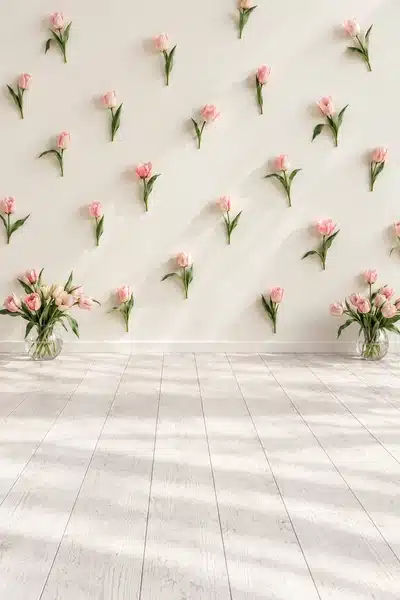 خلفية جدار التوليب الربيعي#4955 – Spring Tulip Wall